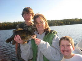 family fishing canada